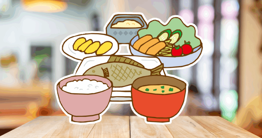 「たんぱく質+色とりどり野菜」の朝ごはん