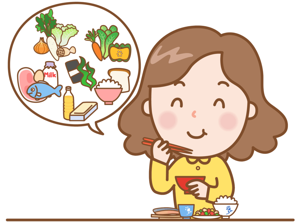 食事バランスの整え方