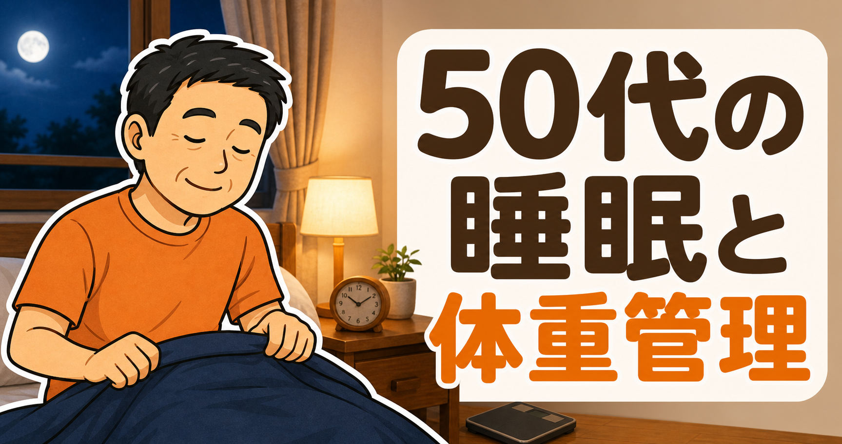50代の睡眠と体重管理