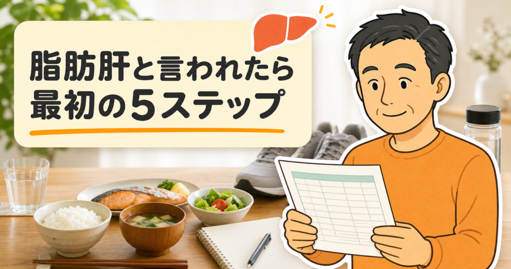 脂肪肝と言われたら何をする